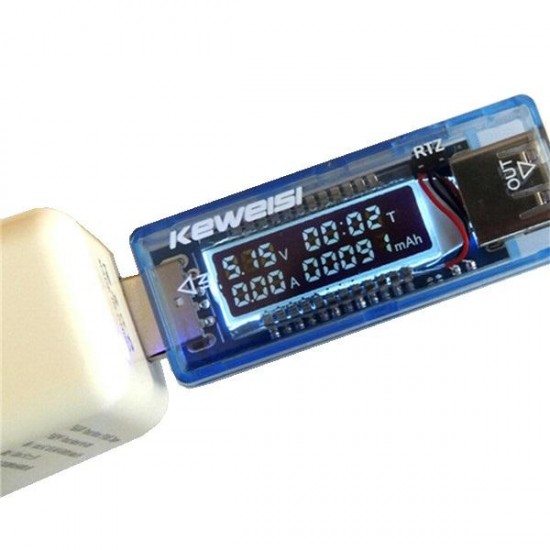 4V-20V 0-3A USB Charger Power Battery Capacity Tester Voltage Current Meter