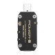KM001C USB Tester Quick Charger Voltage Current Ripple Dual Type-C Meter Power Bank Detector