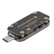 KM001C USB Tester Quick Charger Voltage Current Ripple Dual Type-C Meter Power Bank Detector KM001C USB Tester Quick Charger Voltage Current Ripple Dual Type-C Meter Power Bank Detector