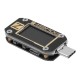KM001C USB Tester Quick Charger Voltage Current Ripple Dual Type-C Meter Power Bank Detector KM001C USB Tester Quick Charger Voltage Current Ripple Dual Type-C Meter Power Bank Detector