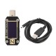 KM001C USB Tester Quick Charger Voltage Current Ripple Dual Type-C Meter Power Bank Detector KM001C USB Tester Quick Charger Voltage Current Ripple Dual Type-C Meter Power Bank Detector