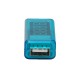 KW-202 Digital Display USB Portable Tension Tester Voltmeter Battery Tester for Power Bank Cell Mobile Phone - Blue KW-202 Digital Display USB Portable Tension Tester Voltmeter Battery Tester for Power Bank Cell Mobile Phone - Blue