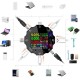 UD18 USB3.0/DC/Type-C 18 in 1 USB Tester bluetooth APP + DC Male to Crocodile Clip + DC Female to Crocodile Clip UD18 USB3.0/DC/Type-C 18 in 1 USB Tester bluetooth APP + DC Male to Crocodile Clip + DC Female to Crocodile Clip