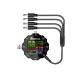 UD18 USB3.0/DC/Type-C 18 in 1 USB Tester bluetooth APP + DC5525 One Separate Four Cable UD18 USB3.0/DC/Type-C 18 in 1 USB Tester bluetooth APP + DC5525 One Separate Four Cable