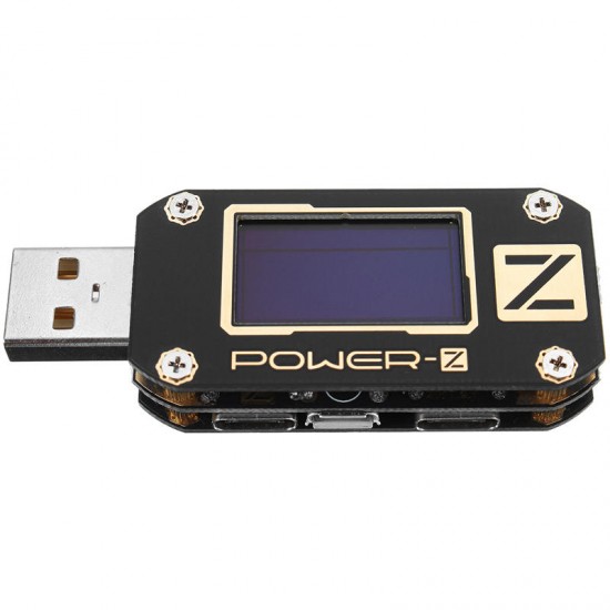 PD3.0 QC4.0 USB Tester Voltage Current Tester Ripple Dual Type-C Meter PD3.0 QC4.0 USB Tester Voltage Current Tester Ripple Dual Type-C Meter