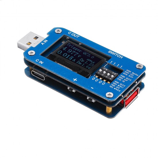 QC2.0 3.0 Type-C PD3.0 FCP AFC SCP MTK Fast Charge PD Protocol Controller Test Board USB Tester QC2.0 3.0 Type-C PD3.0 FCP AFC SCP MTK Fast Charge PD Protocol Controller Test Board USB Tester