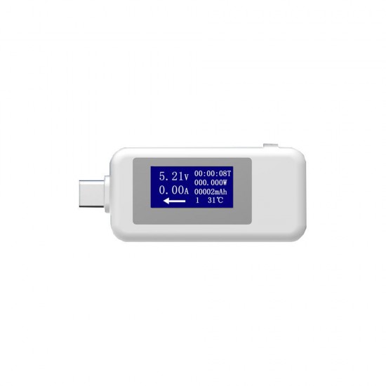 Type C USB Tester DC Digital Voltmeter USB C Voltage Current Meter Ammeter Detector Type C Power Bank Charger Indicator