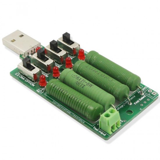 USB DC Electronic Load High Power Discharge Resistance Resistor Adjustable 4 Kind Current Industrial Battery Capacity Tester