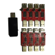 USB Tester DC3.6-32V Voltage Current Tester Supports MTK-PE / QC3.0 / QC2.0