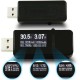 USB Tester Digital DC Current Voltage Detector Power Bank Charger Indicator + USB Load USB Tester Digital DC Current Voltage Detector Power Bank Charger Indicator + USB Load