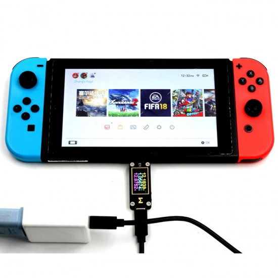 Current Voltmeter USB Tester PPS PD Direct Meter Fast Charging Protocol Testing CC Table