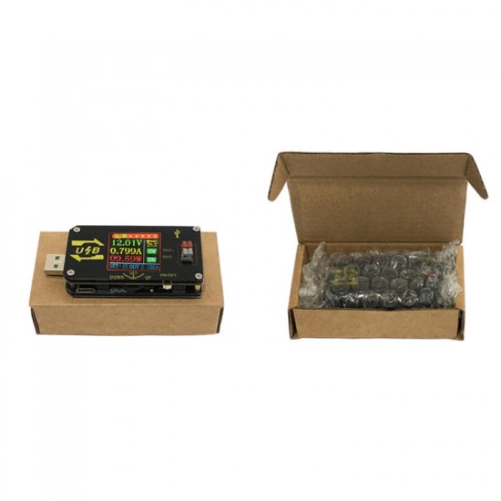 XY-UDP CNC USB Color Screen Power Supply Voltage Step-down Module Constant Voltage Constant Current 5V to 9V 12V 24V USB Voltage Controller USB Tester XY-UDP CNC USB Color Screen Power Supply Voltage Step-down Module Constant Voltage Constant Current 5V to 9V 12V 24V USB Voltage Controller USB Tester