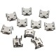 30pcs Micro USB Type B 5 Pin Female Socket 4 Vertical Legs For Solder Connector 30pcs Micro USB Type B 5 Pin Female Socket 4 Vertical Legs For Solder Connector