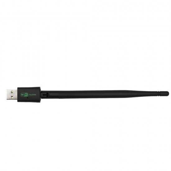 USB Wireless WiFi 150M Network Card 2.4G WiFi Receiver External Antenna Wireless Network Adapter