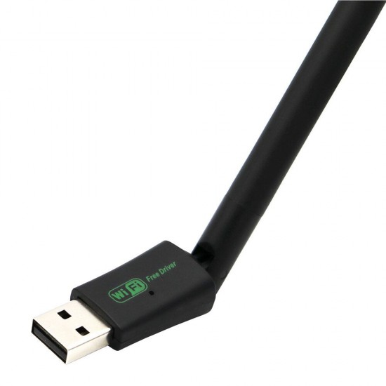 USB Wireless WiFi 150M Network Card 2.4G WiFi Receiver External Antenna Wireless Network Adapter