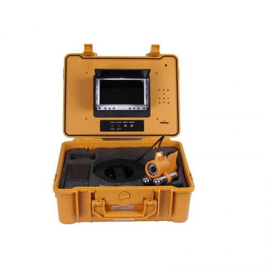 CR110-7A Under Water Fishing Camera System 7 inch Monitor 12pcs White LED Double Rod Camera with DVR CR110-7A Under Water Fishing Camera System 7 inch Monitor 12pcs White LED Double Rod Camera with DVR