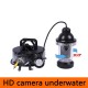 CR110-7B Waterproof Under Water Video Camera System with Light Fishing Monitoring 700TVL Built in DVR