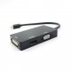 3-in-1 Mini Displayport DP to HDMI VGA DVI Adapter Converter Cable for MacBook Air Pro for Microsoft Surface Pro 3-in-1 Mini Displayport DP to HDMI VGA DVI Adapter Converter Cable for MacBook Air Pro for Microsoft Surface Pro