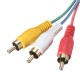 5FT/1.5M HDMI To 3 RCA AV Audio Video Cable Cord Adapter For TV HDTV DVD 1080P 5FT/1.5M HDMI To 3 RCA AV Audio Video Cable Cord Adapter For TV HDTV DVD 1080P