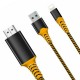 3-in-11080P Lightning To HDMI Audio Video Convertor Cable USB Power Charging Screen Wire For iPhone 12 11Pro XS Max TV