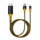 3-in-11080P Lightning To HDMI Audio Video Convertor Cable USB Power Charging Screen Wire For iPhone 12 11Pro XS Max TV 3-in-11080P Lightning To HDMI Audio Video Convertor Cable USB Power Charging Screen Wire For iPhone 12 11Pro XS Max TV
