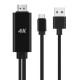 HD 1080P USB 3.1 Type C to HDMI 4k Charging HDTV Video Cable Adapter Converter For Huawei P30 Pro Mate30 HD 1080P USB 3.1 Type C to HDMI 4k Charging HDTV Video Cable Adapter Converter For Huawei P30 Pro Mate30