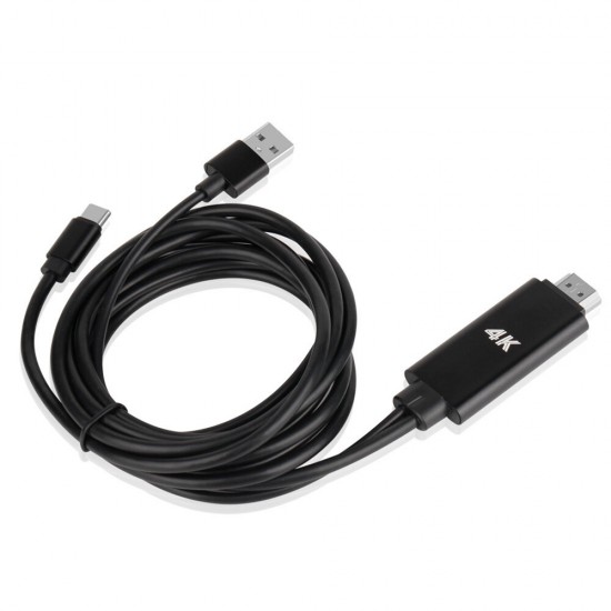 HD 1080P USB 3.1 Type C to HDMI 4k Charging HDTV Video Cable Adapter Converter For Huawei P30 Pro Mate30 HD 1080P USB 3.1 Type C to HDMI 4k Charging HDTV Video Cable Adapter Converter For Huawei P30 Pro Mate30