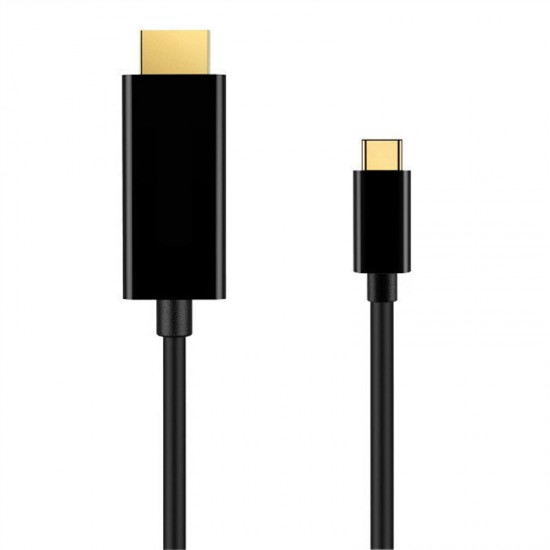 Type-C to HDMI 30Hz High-definition Cable USB3.1 Mobile Computer Video On-screen Cable For MacBook Pro