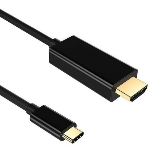 Type-C to HDMI 30Hz High-definition Cable USB3.1 Mobile Computer Video On-screen Cable For MacBook Pro