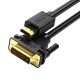 HD to DVI(24+1) Bidirectional Transfers Gold Plated Connector Adapter Video Cable for HDTV PC Projector Monitor