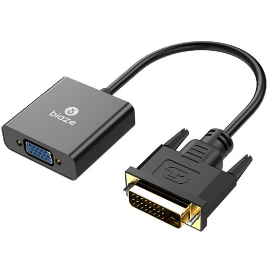 ZH35-PC Full HD 1080P 3D DVI DVI24+1 to VGA Converter Video Adapter Cable