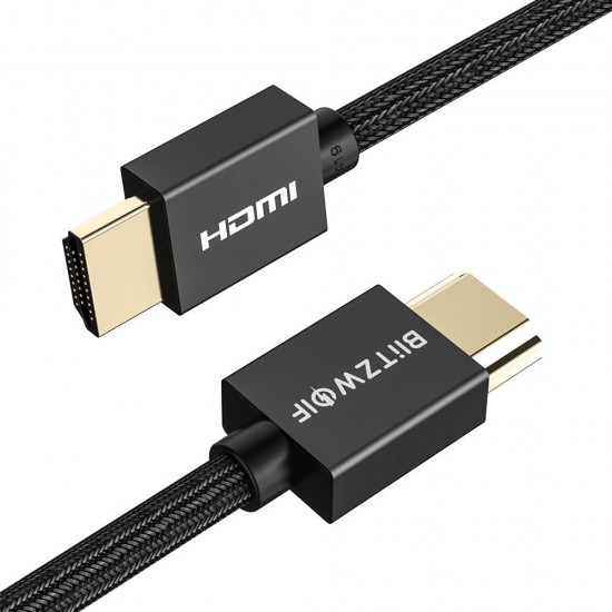 BW-HDC1 High-Definition Multimedia Interface A-A Cable 4K@60Hz HD 3D Capable 18Gbps Broad Compatibility Audio Video Cable for PC TV 1M 1.8M