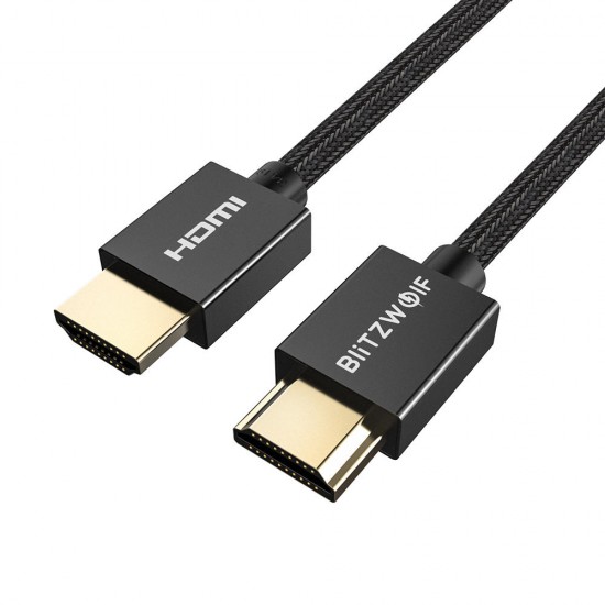 BW-HDC1 High-Definition Multimedia Interface A-A Cable 4K@60Hz HD 3D Capable 18Gbps Broad Compatibility Audio Video Cable for PC TV 1M 1.8M