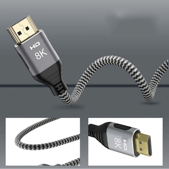 5m HDMI Cable Audio Video Adapter Cable Connectors 1m 2m 3m HD Cable 8K@60Hz Game for Computer Laptop to TV Monitor 5m HDMI Cable Audio Video Adapter Cable Connectors 1m 2m 3m HD Cable 8K@60Hz Game for Computer Laptop to TV Monitor