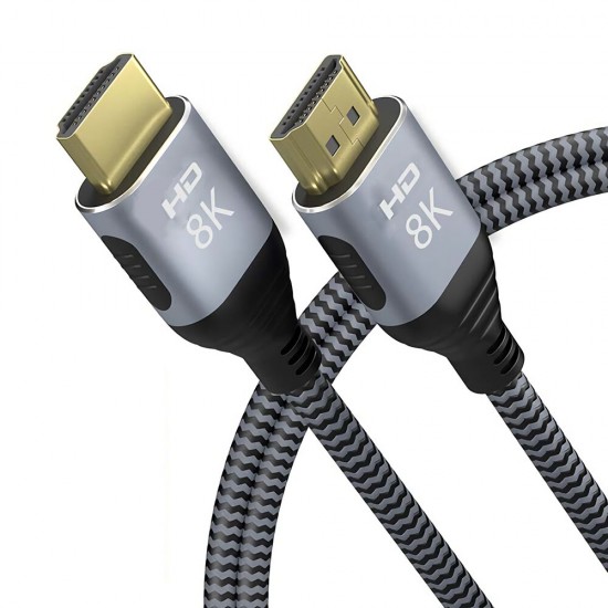 5m HDMI Cable Audio Video Adapter Cable Connectors 1m 2m 3m HD Cable 8K@60Hz Game for Computer Laptop to TV Monitor