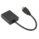 HDMI To VGA Converter 1080P HD Video Adapter with Audio Cable For HDTV PC Laptop TV Box HDMI To VGA Converter 1080P HD Video Adapter with Audio Cable For HDTV PC Laptop TV Box