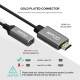 QG-HD02 HDMI to Mini DisplayPort Converter Adapter Cable 4K x 2K HDMI to Mini DP Video Cable For Digital TV / LCD Display Laptop / Projector / TV Box