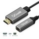 QG-HD02 HDMI to Mini DisplayPort Converter Adapter Cable 4K x 2K HDMI to Mini DP Video Cable For Digital TV / LCD Display Laptop / Projector / TV Box