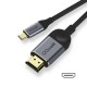 USB-C to 4K HDMI Adapter Cable 4K@30HZ HD Video Output Display