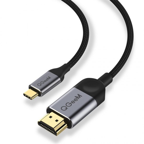 USB-C to 4K HDMI Adapter Cable 4K@30HZ HD Video Output Display