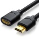 HDMI1.4 Cable Extender Male to Female 1m 2m 3m Extension HDMI Video Cable for Computer HDTV Laptop Projector