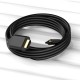 Type-C to HD Cable 1.8m Support 4K 60Hz USB3.1 10Gbps hdmi Cable Video Cable for Monitor Projector TV with High-definition VGA Signal