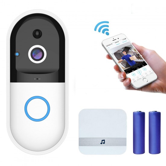 2019 NEW B50 Wireless WiFi Intercom Video Doorbell Camera Set Smart APP Control Door Bell Camera with Video Night Vision