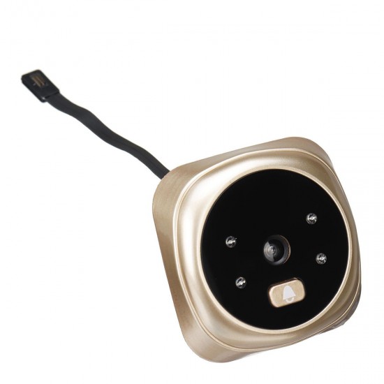 2.4 inch LCD 135 Degrees 720P HD Peephole Digital Viewer Door Eye Doorbell Camera Indoor Chime Night Vision Photo Taking/Video Recording for Home Security 2.4 inch LCD 135 Degrees 720P HD Peephole Digital Viewer Door Eye Doorbell Camera Indoor Chime Night Vision Photo Taking/Video Recording for Home Security