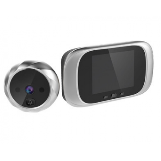 2.8inch Video Doorbell LCD Digital Intelligent Infrared Night Vision Photo Peephole View