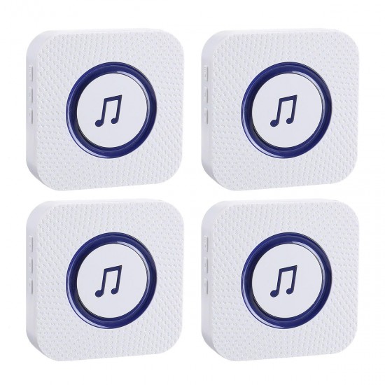 300M Waterproof Wireless Doorbell 55 Songs Chime LED Flash EU/US/UK/AU Plug 300M Waterproof Wireless Doorbell 55 Songs Chime LED Flash EU/US/UK/AU Plug
