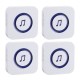 300M Waterproof Wireless Doorbell 55 Songs Chime LED Flash EU/US/UK/AU Plug 300M Waterproof Wireless Doorbell 55 Songs Chime LED Flash EU/US/UK/AU Plug