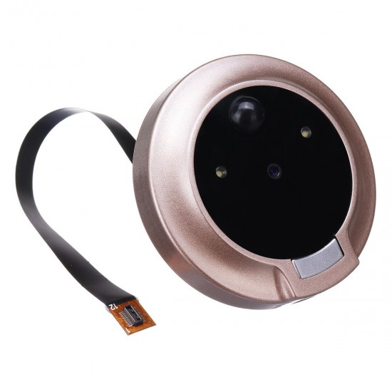 3.5 inch 720P Digital Door Bell Camera Video Doorbell Peephole Viewer Zoom Video Recorder
