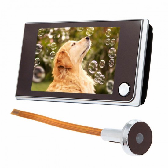 3.5inch Digital 120° Door Peephole Peep Hole Video Doorbell Viewer Camera Monitor 3.5inch Digital 120° Door Peephole Peep Hole Video Doorbell Viewer Camera Monitor