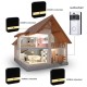 433MHz 52 Songs Adjustable Wirelss Chime Bell Ring EU US Plug for WiFi Smart Video Doorbell